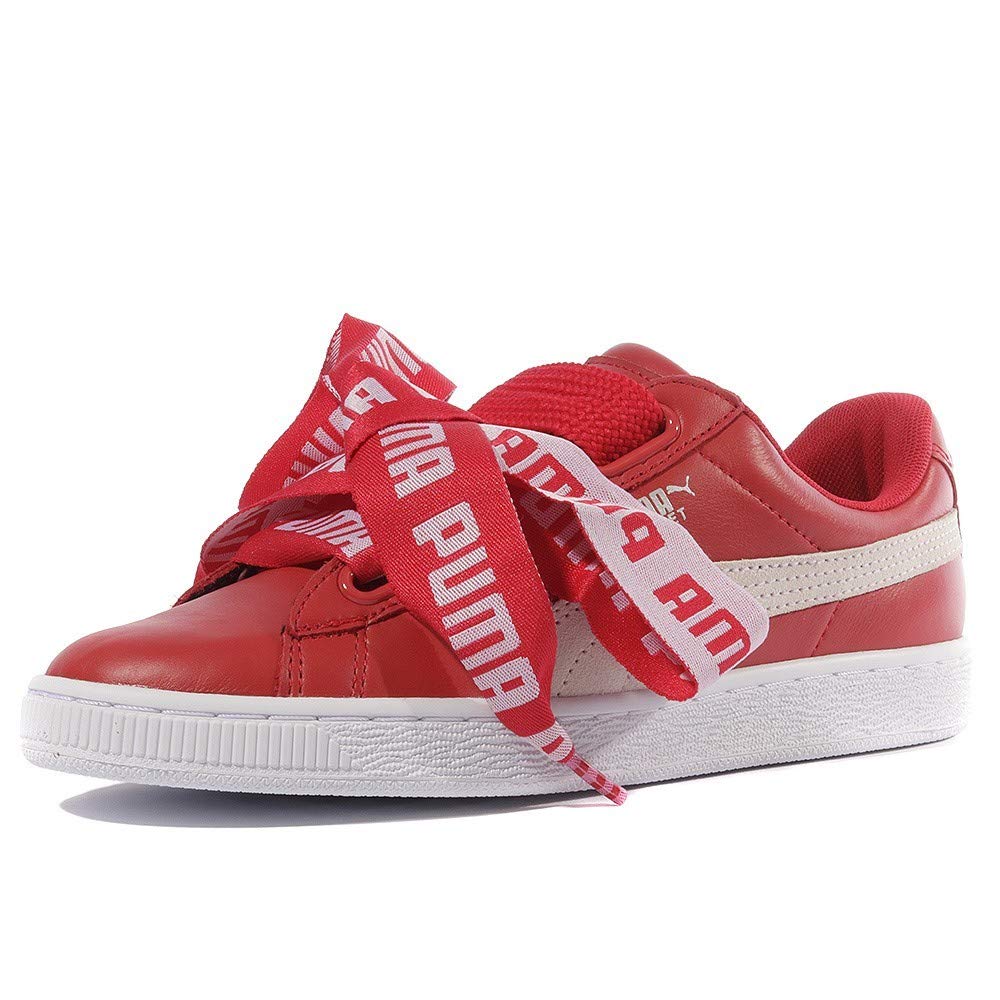 PUMA Sneaker 364082-03 Basket Heart 41 Red