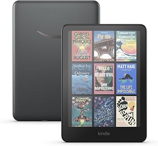 Amazon Kindle Colorsoft Signature Edition 32GB (2024 model) – With colour display, auto-adjusting front light, wireless charging, and long battery life - Metallic Black