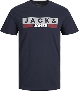 Jack & Jones Jjecorp Logo Tee SS O-Neck Noos Men's T-Shirt (Pack of 1)
