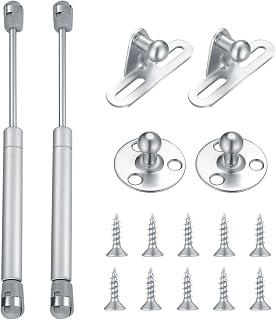 2 PCS 100N Cabinet Gas Struts, Soft Close Cupboard Door Gas Lift Support | 100N Gas Lift Strut Kit, Soft Close Damper Cabinet Cupboard Gas Struts for Kitchen Wardrobe Flap Door Fittings