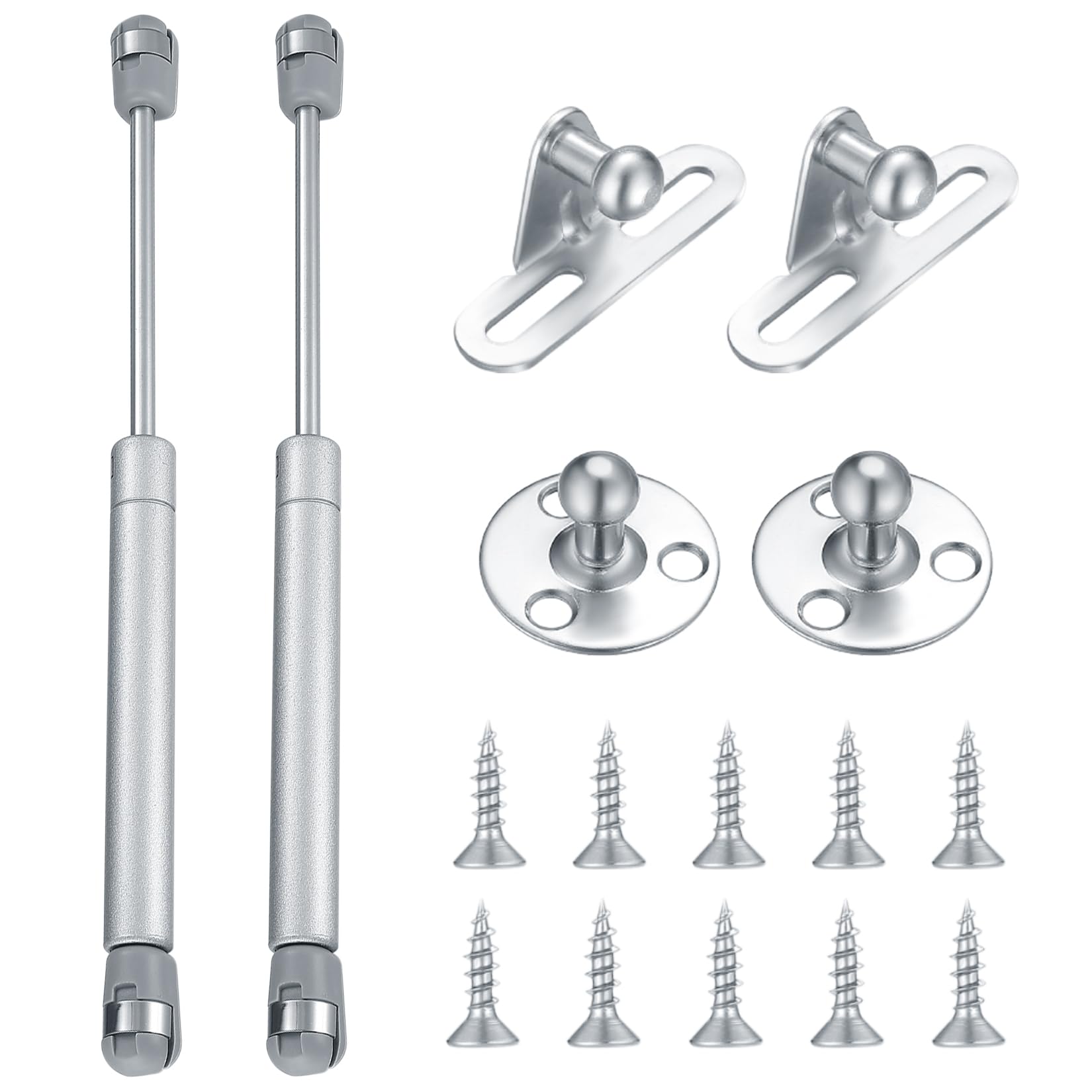 2 PCS 100N Cabinet Gas Struts, Soft Close Cupboard Door Gas Lift Support | 100N 