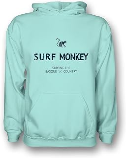 DRESSED IN MUSIC PLAY WITH ME Hoodie Men/women Eco-Friendly Hoodie – Organic Cotton Gots Surf Monkey®, Mottled navy