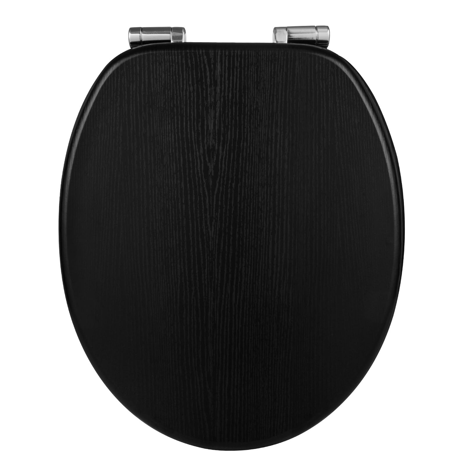 WOLTU Wooden Toilet Seat, Soft Close WC Seat with Strong Hinge Ideal for Standar