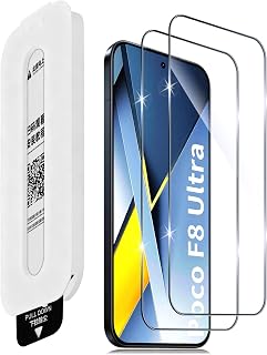 Aerku Screen Protector for Xiaomi Poco F8 Ultra [2 Pieces]