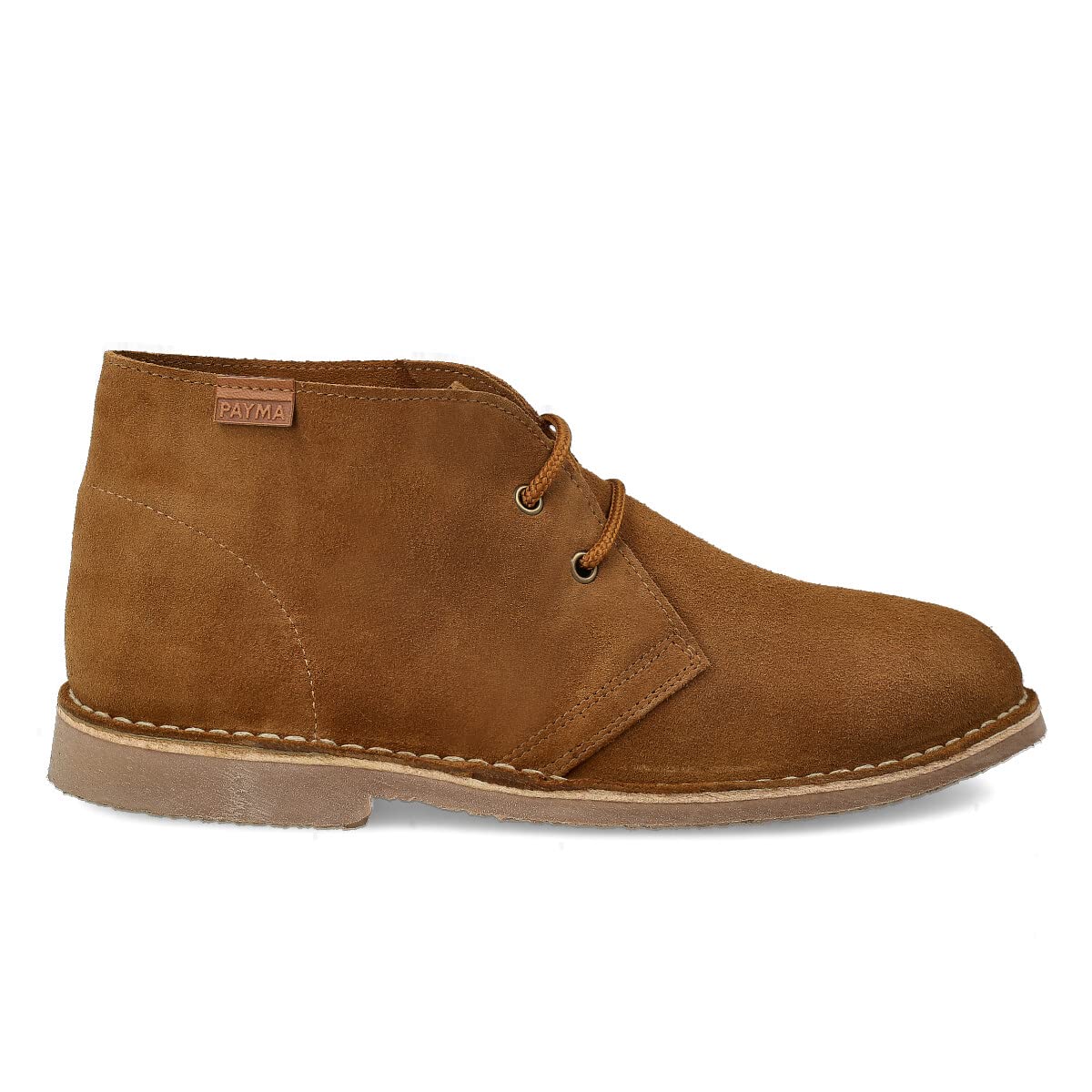 Desert Safari Boots in Leather for Men and Women. Made in Spain. Chukka Shoe in 