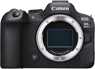 Canon EOS R6 Mark II Mirrorless Camera (Body Only) | Full-Frame Camera, 24.2 Megapixel CMOS Sensor, Photo & Video Capabilities