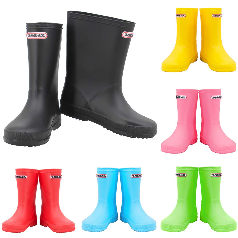 Zorax Kids Wellies Rain Boots Rain Shoes | Wellington Boots Girls Boys Waterproo