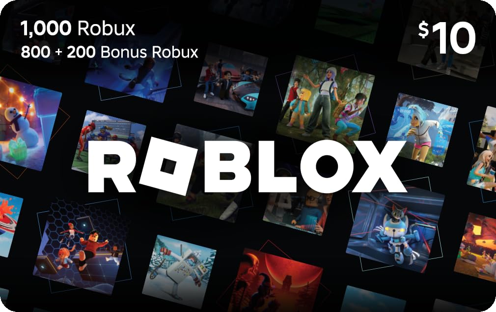 Roblox Digital Gift Card - 1,000 Robux [Includes Exclusive Virtual Item] [Digita