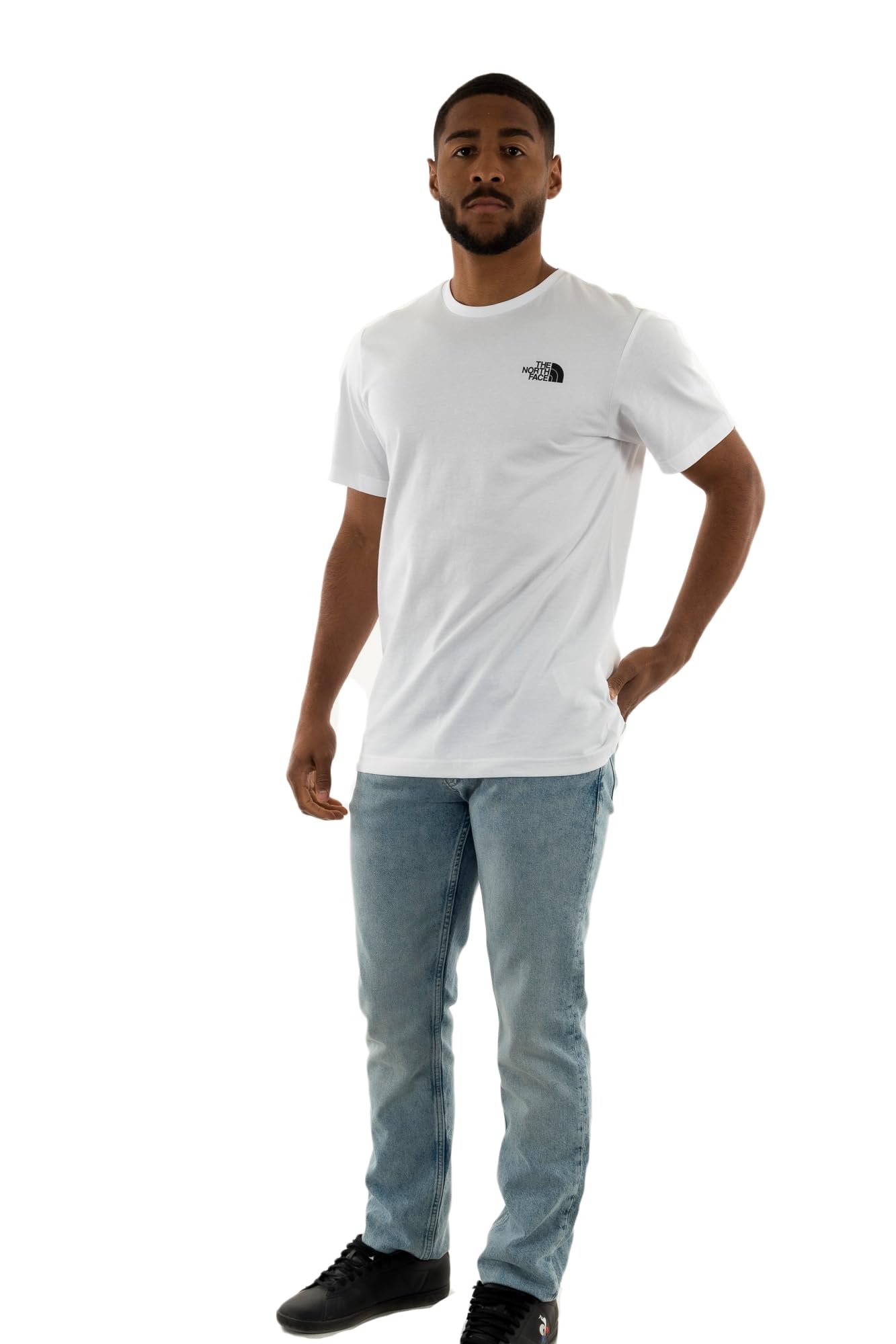 The North Face M S/S Box NSE Celebration Tee Men's T-Shirt (Pack of 1)