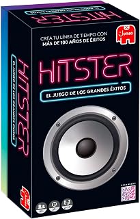 Hitster Original - Musical Game for Adults - Party Game | Music game for adults (+16 years). Scan letters with the app and sort songs by release year.