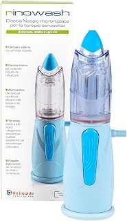 Air Liquide Healthcare, RINOWASH Micronised Nasal Shower | For Upper Airway Aerosol Therapy, Suitable for Adults and Children, Quick, Safe and Effective