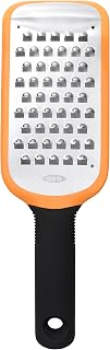 OXO Good Grips Etched Ginger & Garlic Grater | Stainless Steel Teeth, Grate to Paste, Snap-On Cover, Garlic, Ginger, Turmeric, Horseradish, Non-Slip, Dishwasher Safe
