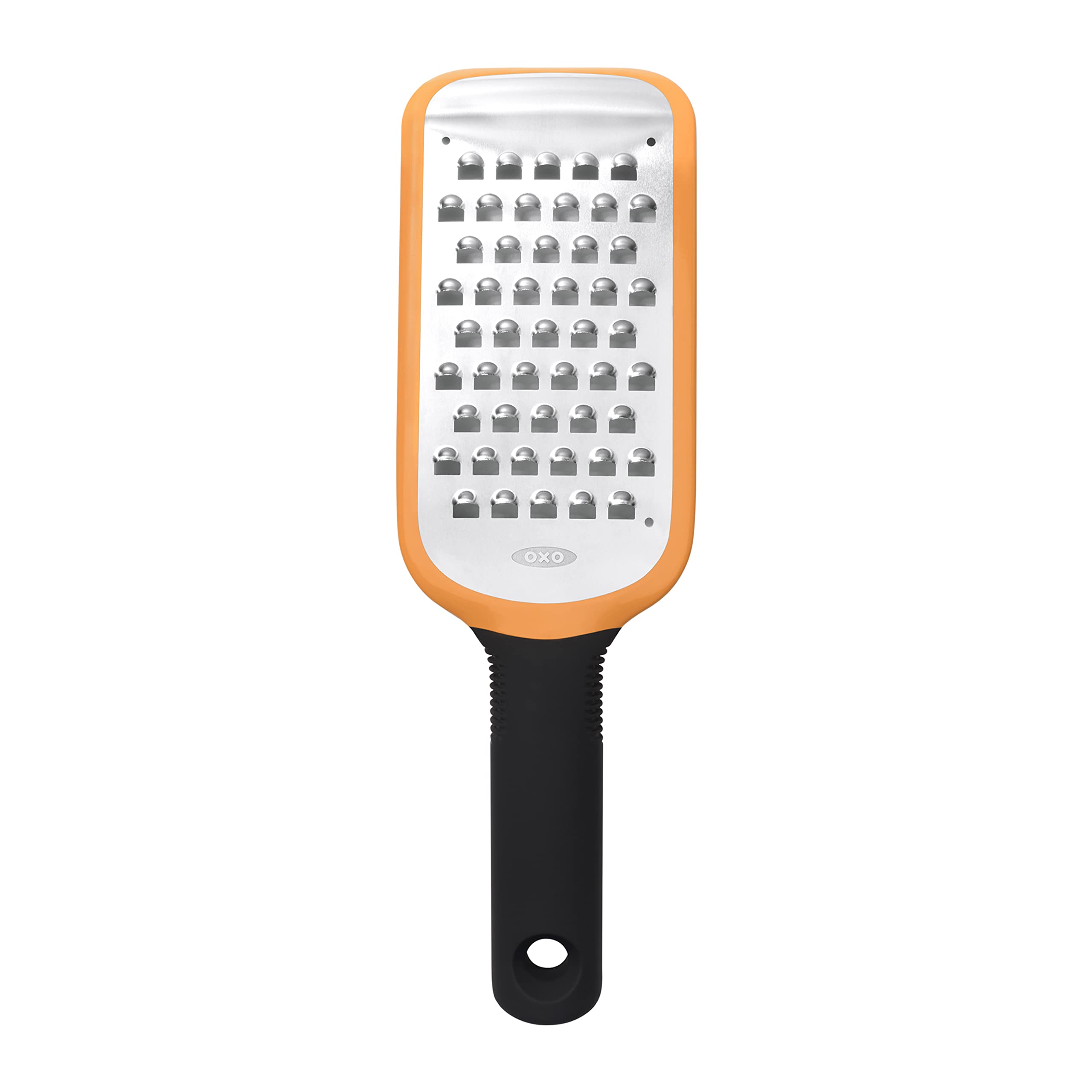 OXO Good Grips Etched Ginger & Garlic Grater | Stainless Steel Teeth, Grate to P