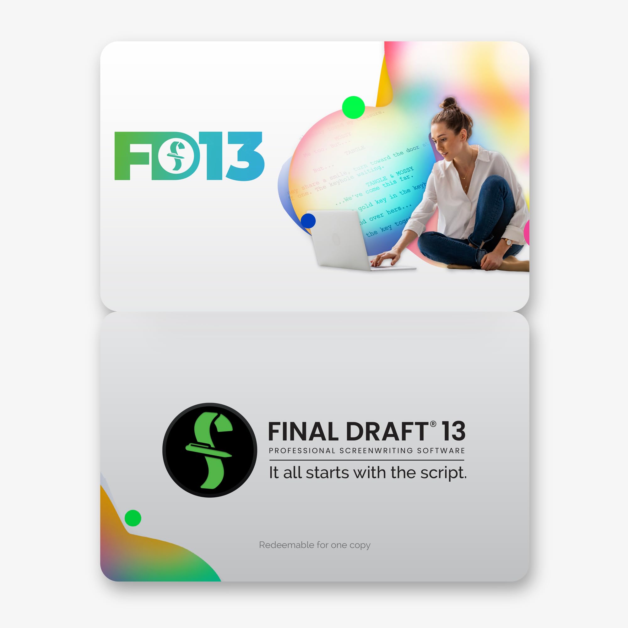 FINAL DRAFT 13 - Professional Screenwriting Software For Screenwriters With Indu