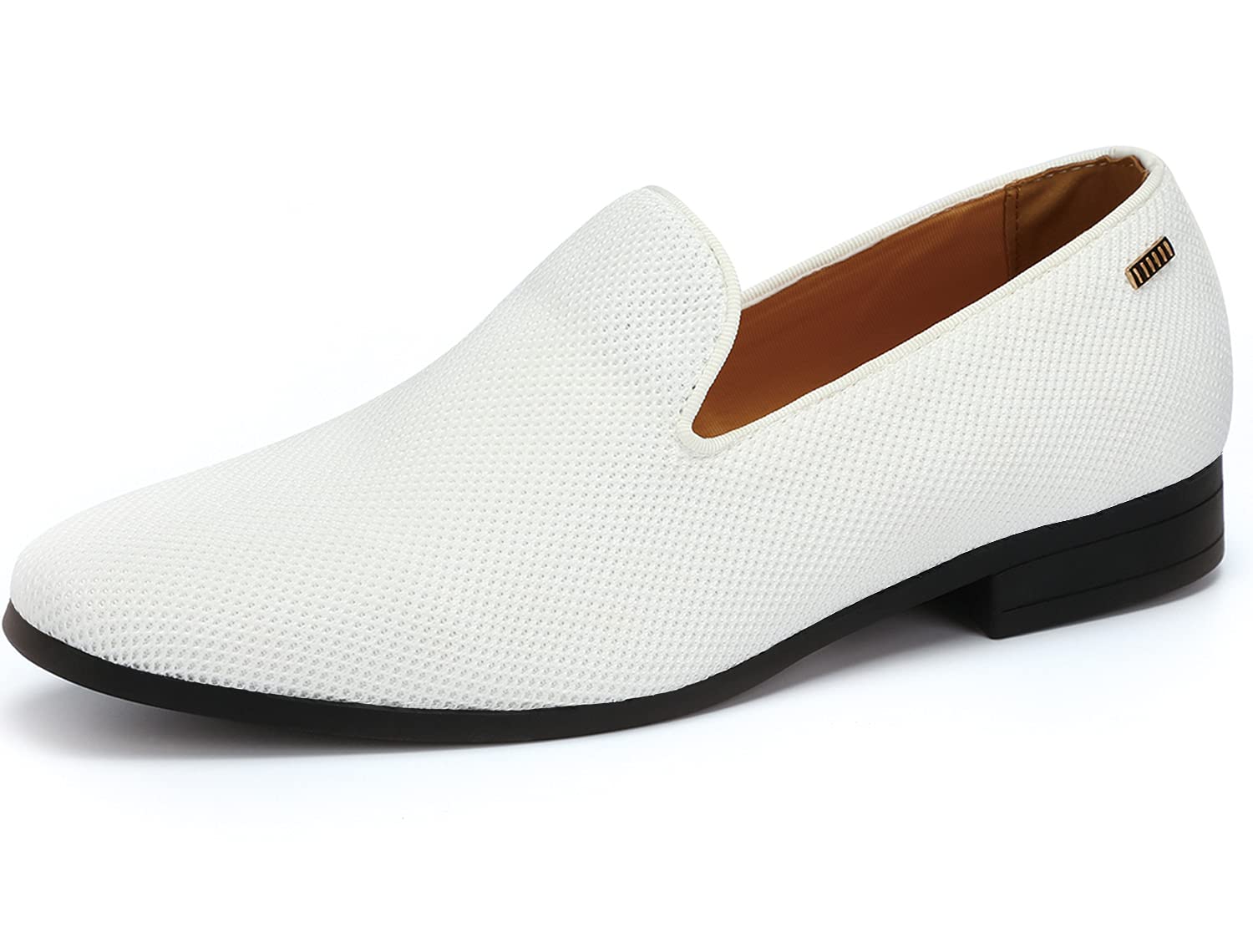 UUBARIS Mens Loafers Slip-on Driving Shoes Tuxedo Shoes