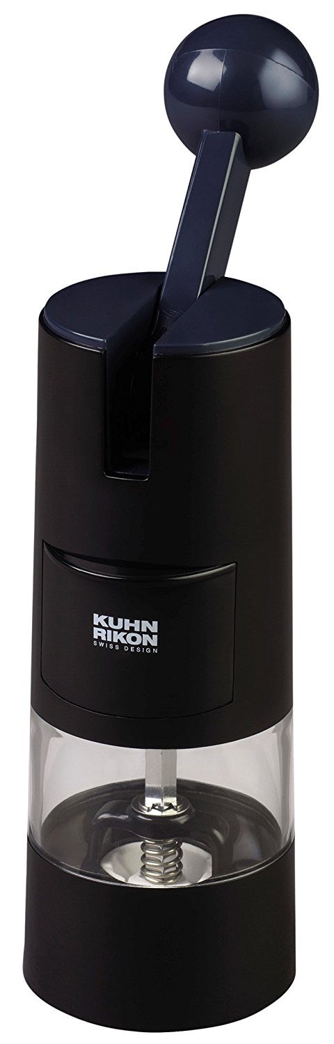 Kuhn Rikon Adjustable Ratchet Grinder with Ceramic Mechanism for Salt, Pepper an