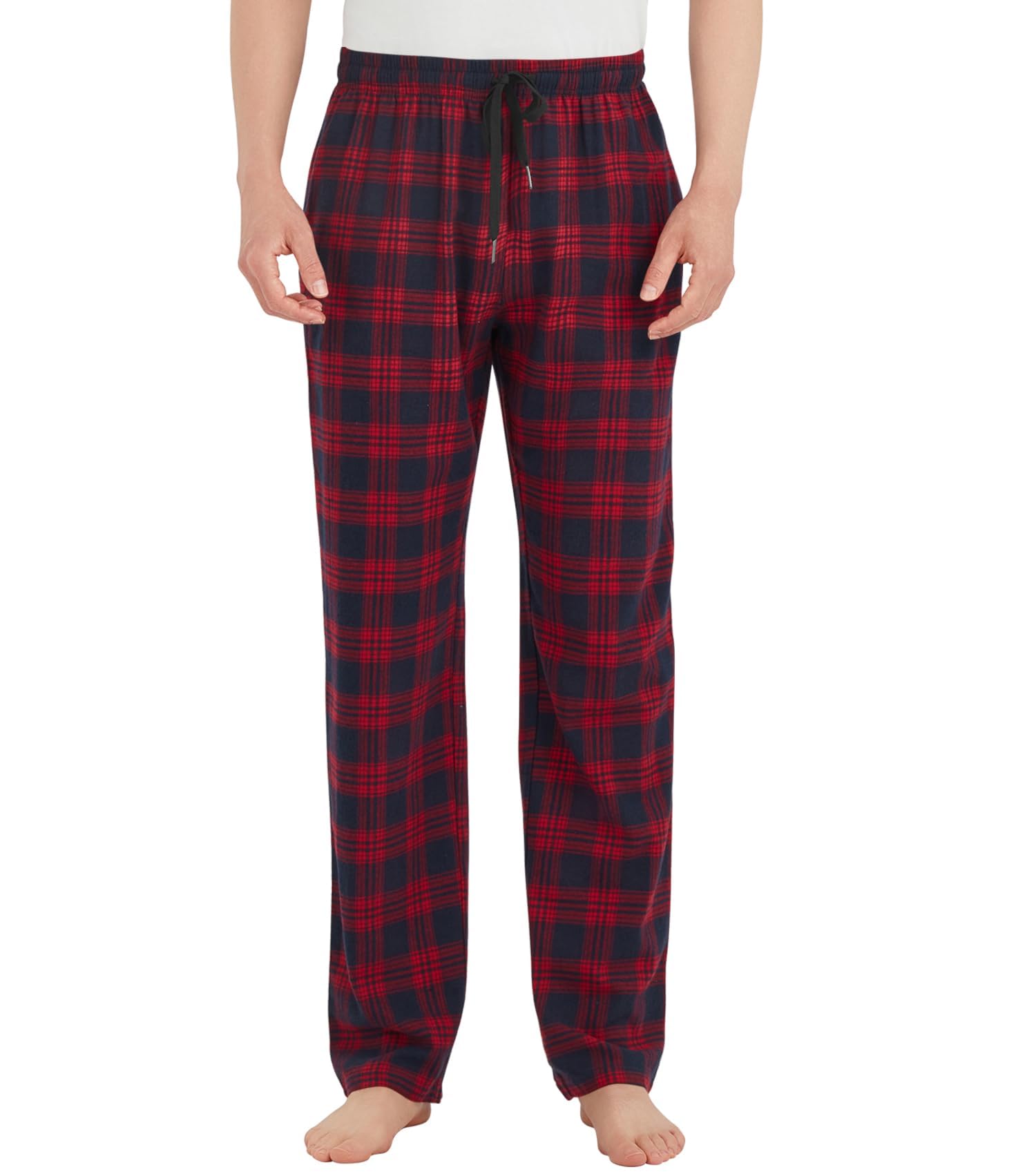 Tall Mens Pajamas Pants 32/34/36/38 Inseam Plaid Lounge Sleepwear Bottoms