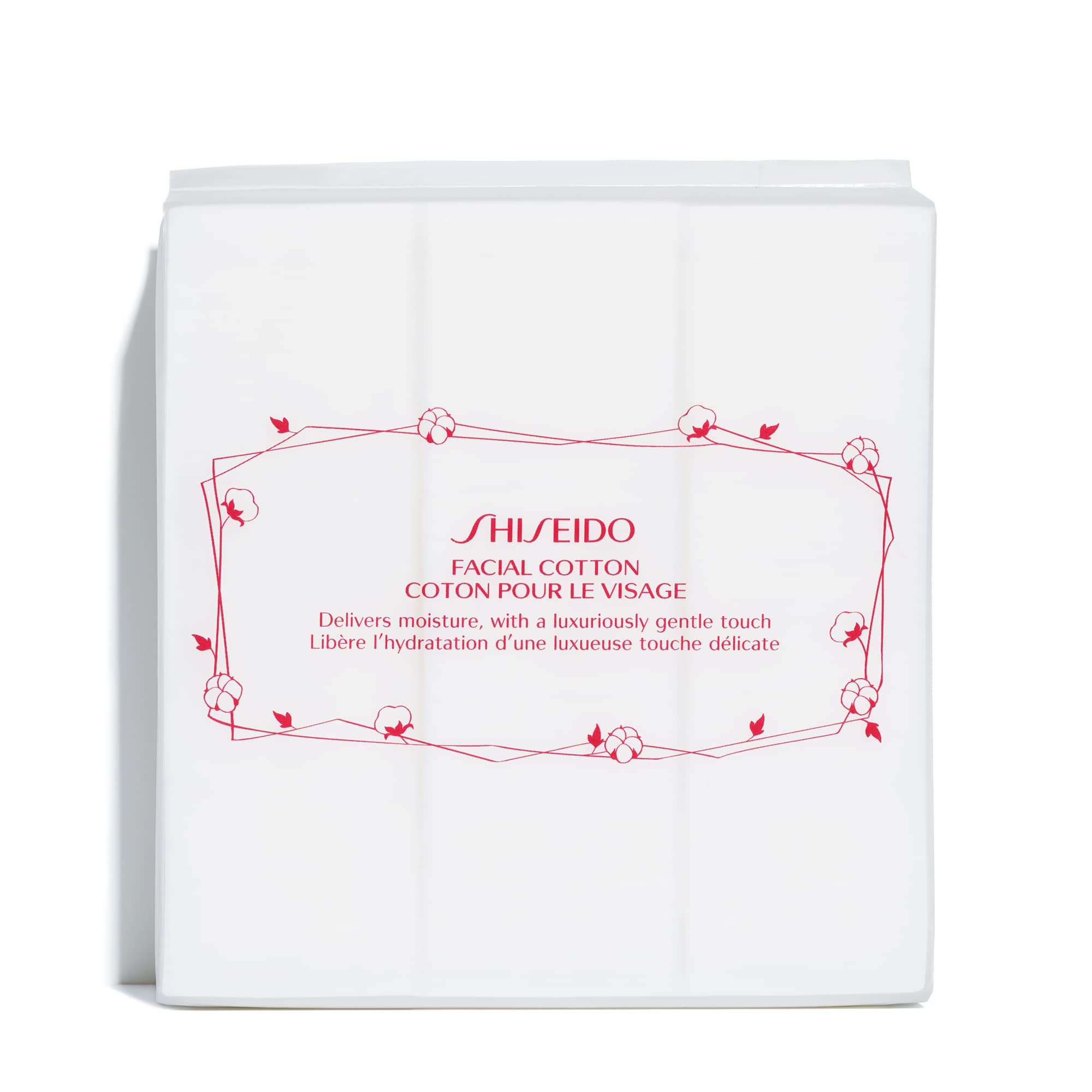 Shiseido Facial Cotton Pads - Includes 165 Squares - for Softener Application &a
