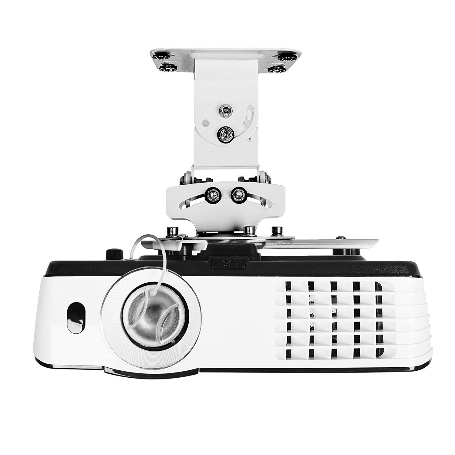 Duronic (Renewed) PB05XB White Heavy Duty 13.6KG Capacity Universal Video Ceilin