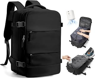 SZLX Vacuum Backpack Travel Bag with Pump Ryanair Cabin Bags 40x30x20