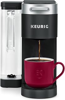 Keurig K-Supreme Single Serve K-Cup Pod Coffee Maker, Black | 4 Brew Sizes, 66oz Dual-Position Reservoir, MultiStream Technology, Back-to-Back Brewing, Works with K-Cup Pods