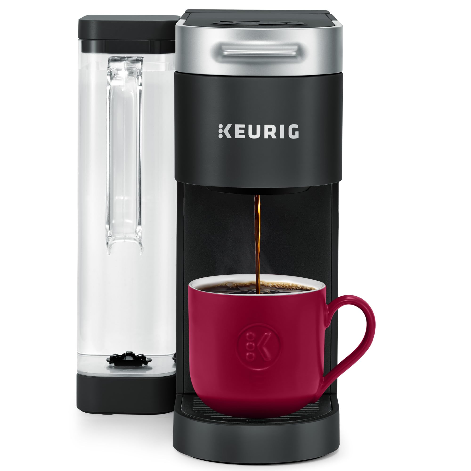 Keurig K-Supreme Single Serve K-Cup Pod Coffee Maker, Black | 4 Brew Sizes, 66oz