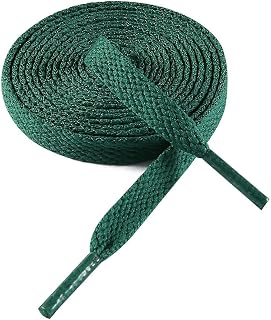 VSUDO 8mm Flat Sports Laces and Laces for Sneakers, Sneakers and Sports Shoes - 29 Colours and 14 Lengths Available, Cheap and Durable - 1 or 2 Pairs