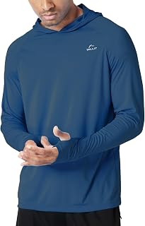 Willit Sun Protection Shirts Men UPF 50+ Long Sleeve Sun Protection Sun Protection UPF UV Sun Protection Lightweight Athletic Running