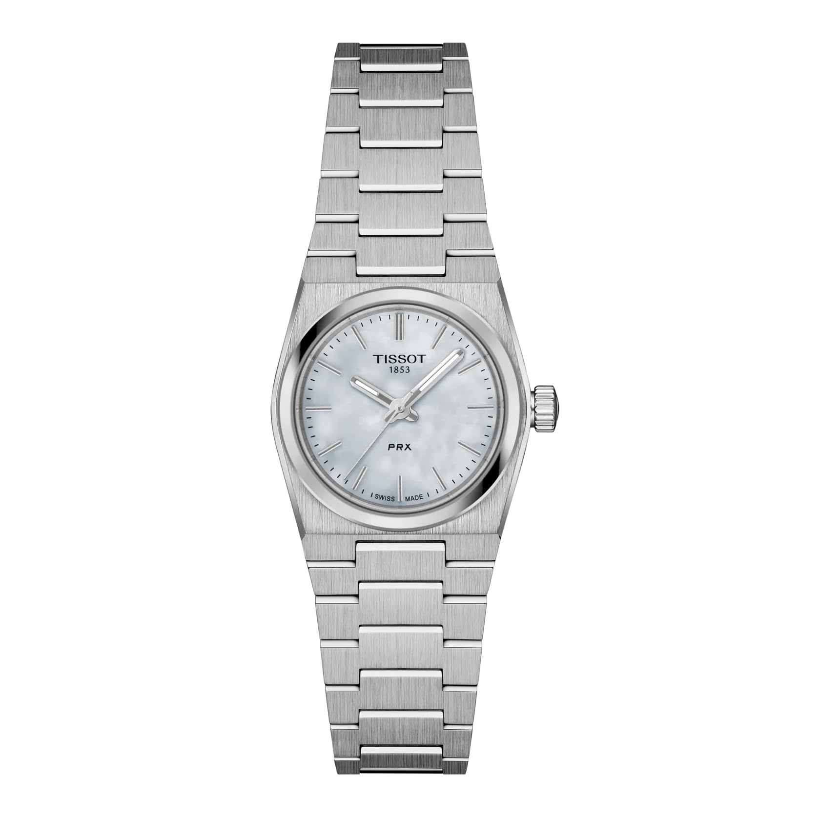 Tissot PRX, Swiss Quartz, 25mm, White Mother-of-Pearl, Women’s Watch