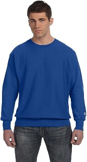 Champion Men's Crewneck Sweatshirt, Reverse Weave, Heavyweight Fleece Sweatshirt for Men