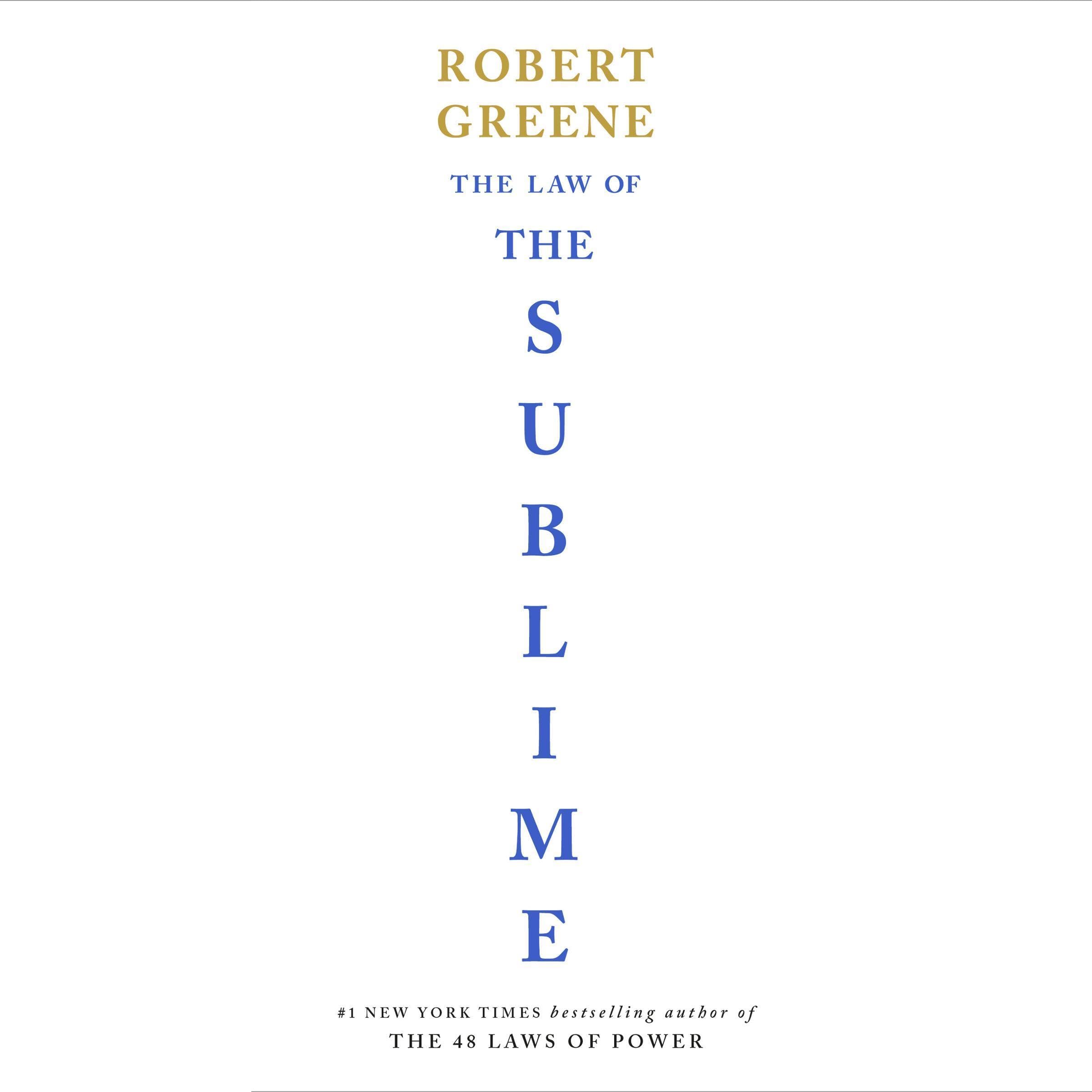The Law of the Sublime