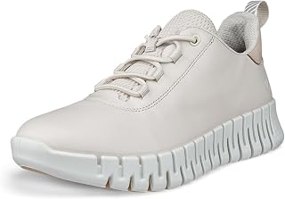 ECCO Womens Gruuv Sneaker, Limestone Powder, 5 UK
