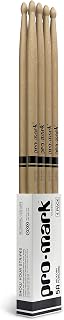 ProMark Classic Forward 5A Drumsticks, Wood Tip, 4 Pairs | ProMark Hickory drumsticks deliver balanced response, consistent feel, durability and reliable performance.