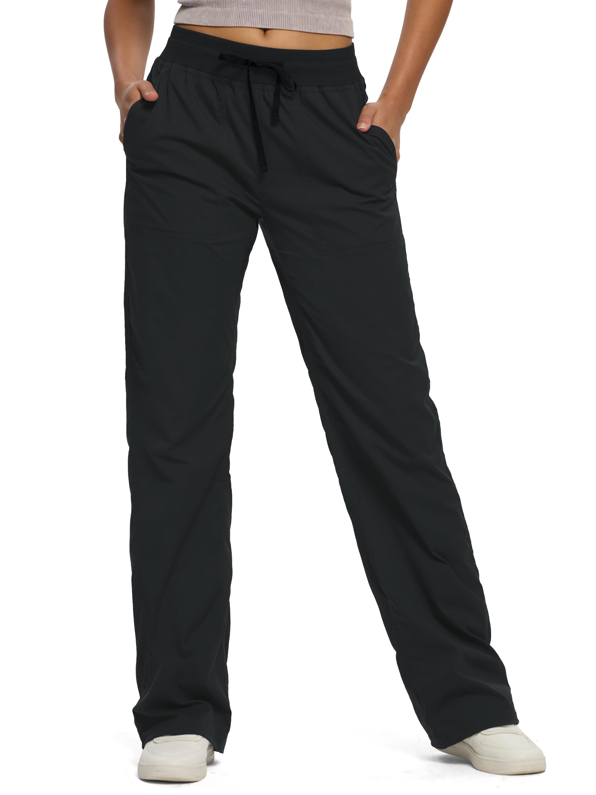 SEVEGO Women's 30"/32"/34"/36"/38" Tall Inseam Lightweight Dance Studio Pants Ru
