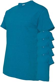 Gildan Men's Heavy Cotton T-Shirt 5 Pack