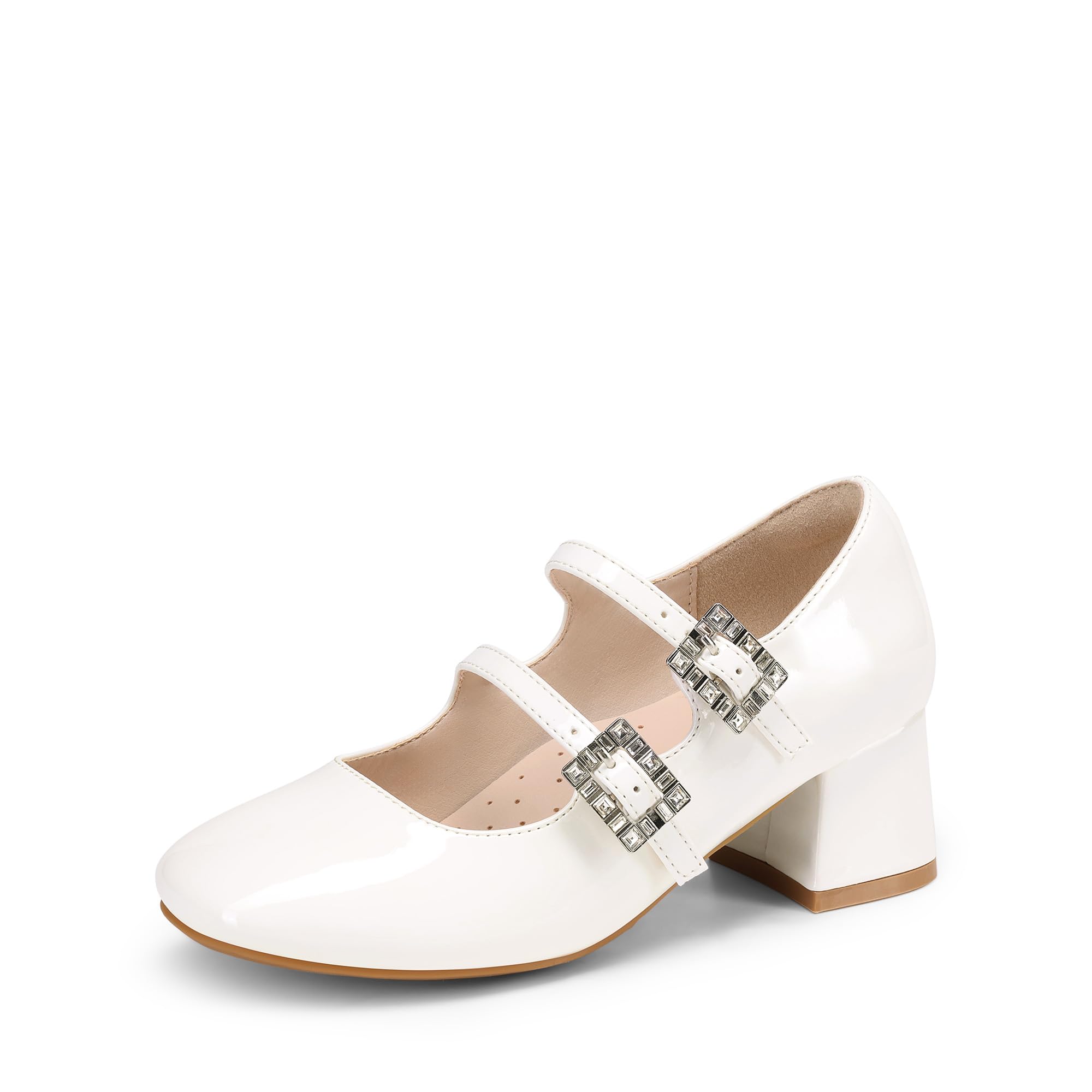DREAM PAIRS Women's Platform Chunky Low Heel Sandals