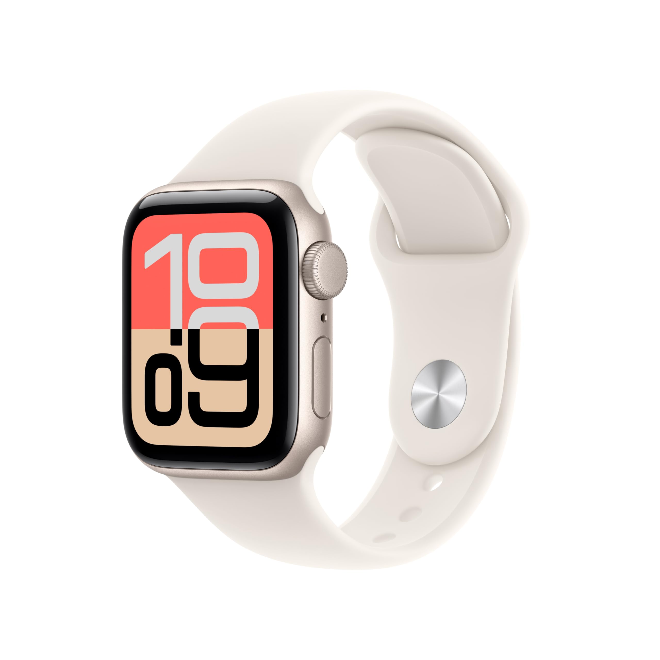 Apple Watch SE 3 GPS 40mm Smartwatch with Starlight Aluminium Case with Starligh