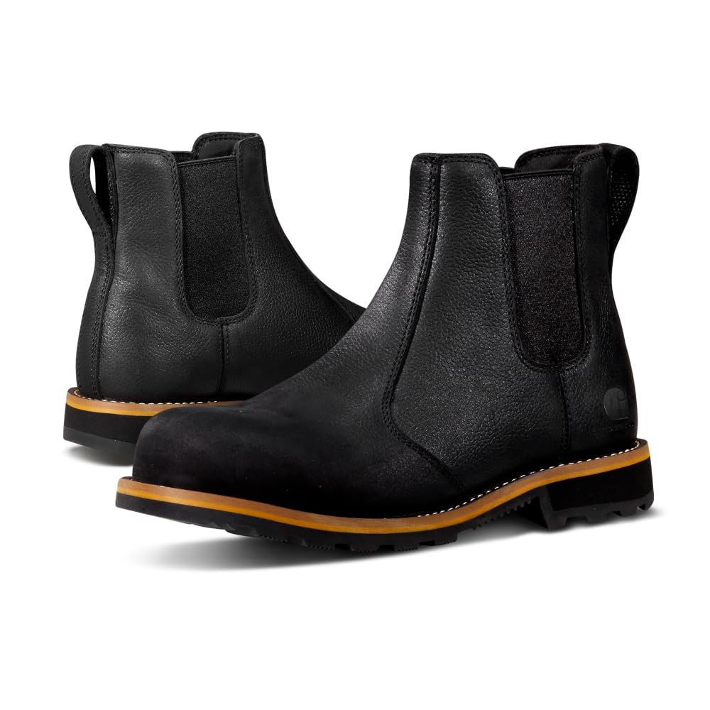 Carhartt Women's Frontier Soft-Toe Chelsea Work Boot – Water Resistant, Slip-Res