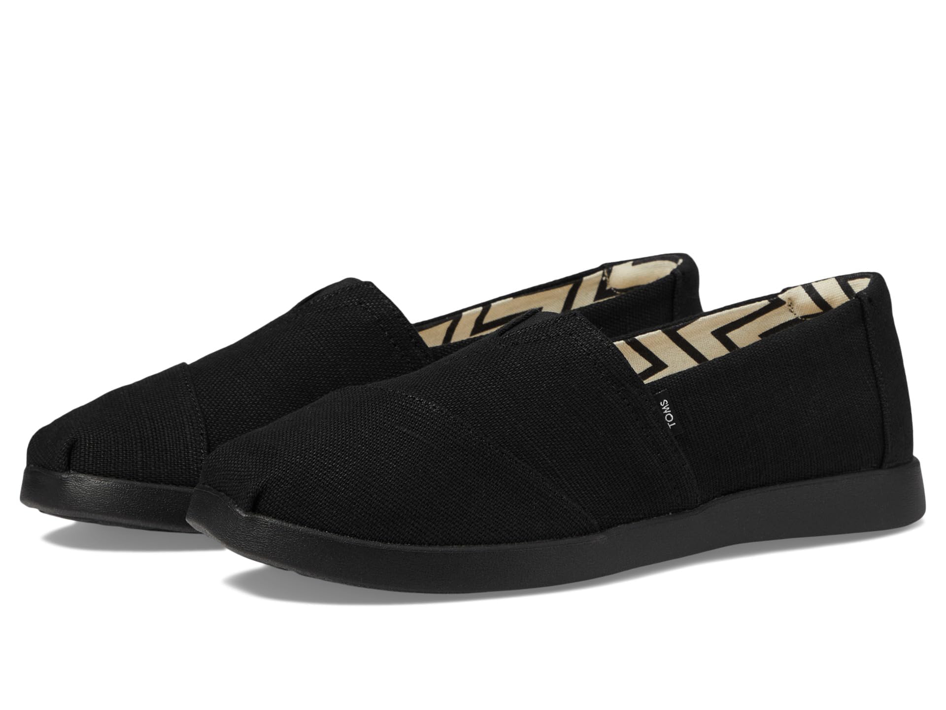 TOMS レディース Alpargata Plus スリッポン エスパドリーユ、テキスタイルアッパー、リラックスフィット