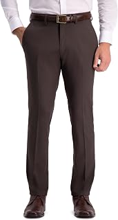 Kenneth Cole Reaction Pantaloni da Uomo, Slim Fit, alla Moda, Fantasia