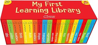 My First Complete Learning Library: Boxset of 20 Board Books Gift Set for Kids
