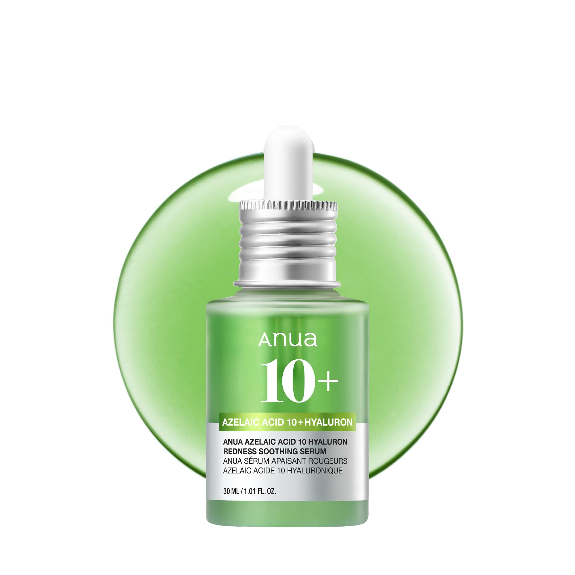 Anua Azelaic Acid 10 Hyaluron Redness Soothing Serum, 1.01 fl oz | Facial Serum 