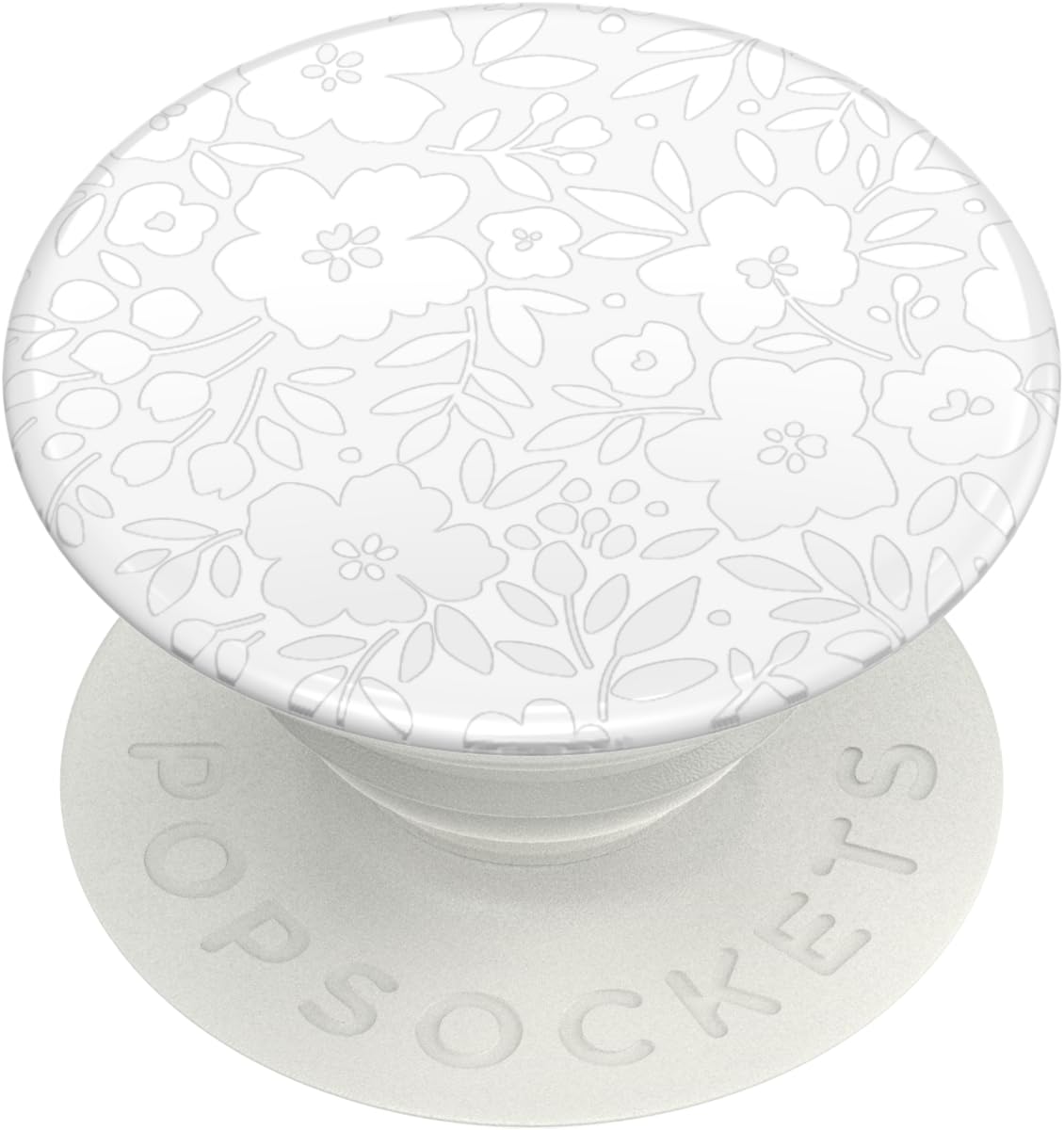 PopSockets Adhesive Phone Grip, Holder- Blanc Fresh | Anti-Drop, Kickstand, Secu