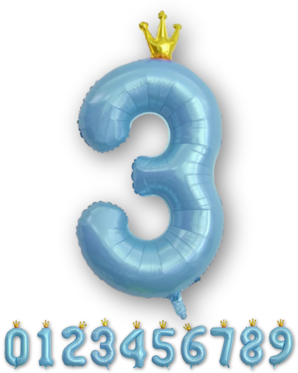 La Kissa Balloon Number Balloons Birthday Birthday Decoration Balloons with Crow