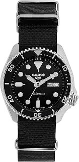 Seiko Men's Analog Automatic Watch Seiko 5 Sport, Black, 5K3