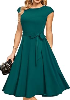 DRESSTELLS Women's vintage cocktail dresses, modest bridesmaid dress, formal prom tea dress