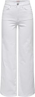 ONLY Onlmadison Blush HW Wide Dnm CRO Noos para Mujer