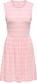 ONLY Onlsummer S/L O-Neck Dress Jrs for Women