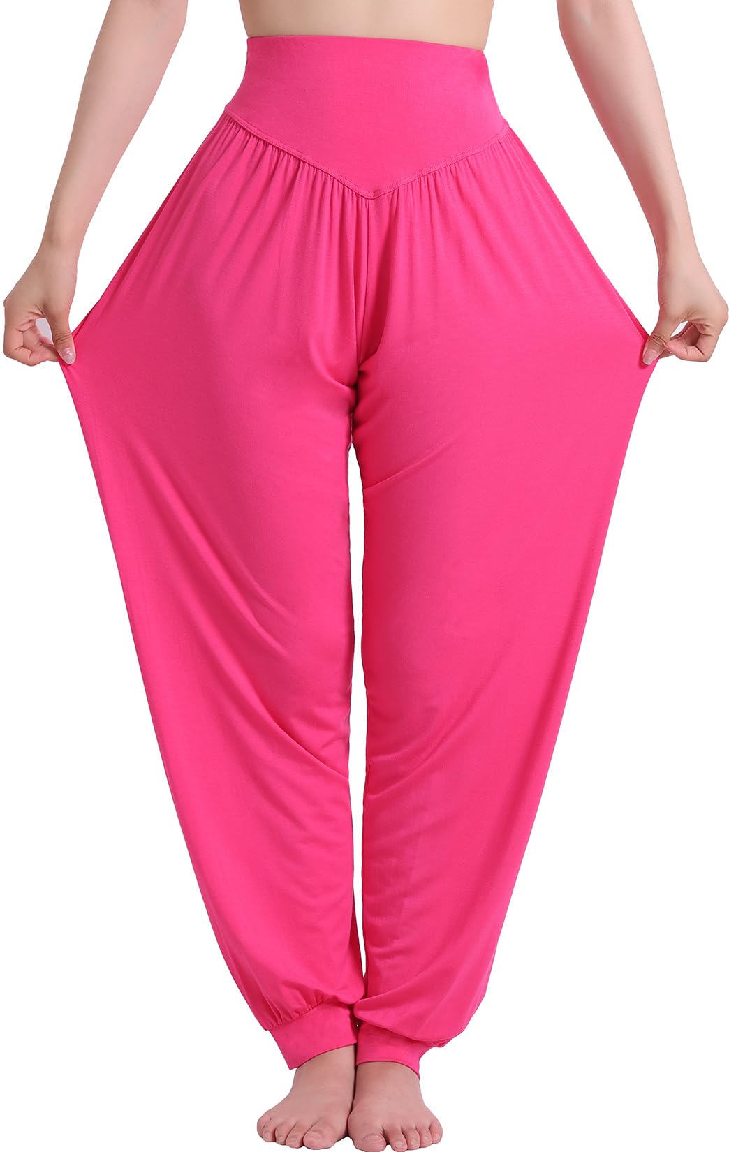 Hoerev Yoga / Pilates Trousers, Super Soft Modal Spandex, Harem