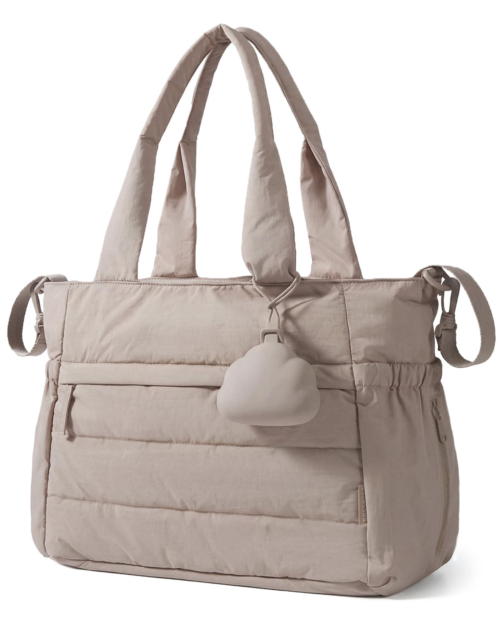 BAGSMART Diaper Bag Tote, Hospital Bag for Labor Delivery Travel Baby Tote | Lig